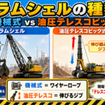 16ショベル（ショベル機種別の特徴と主な用途）