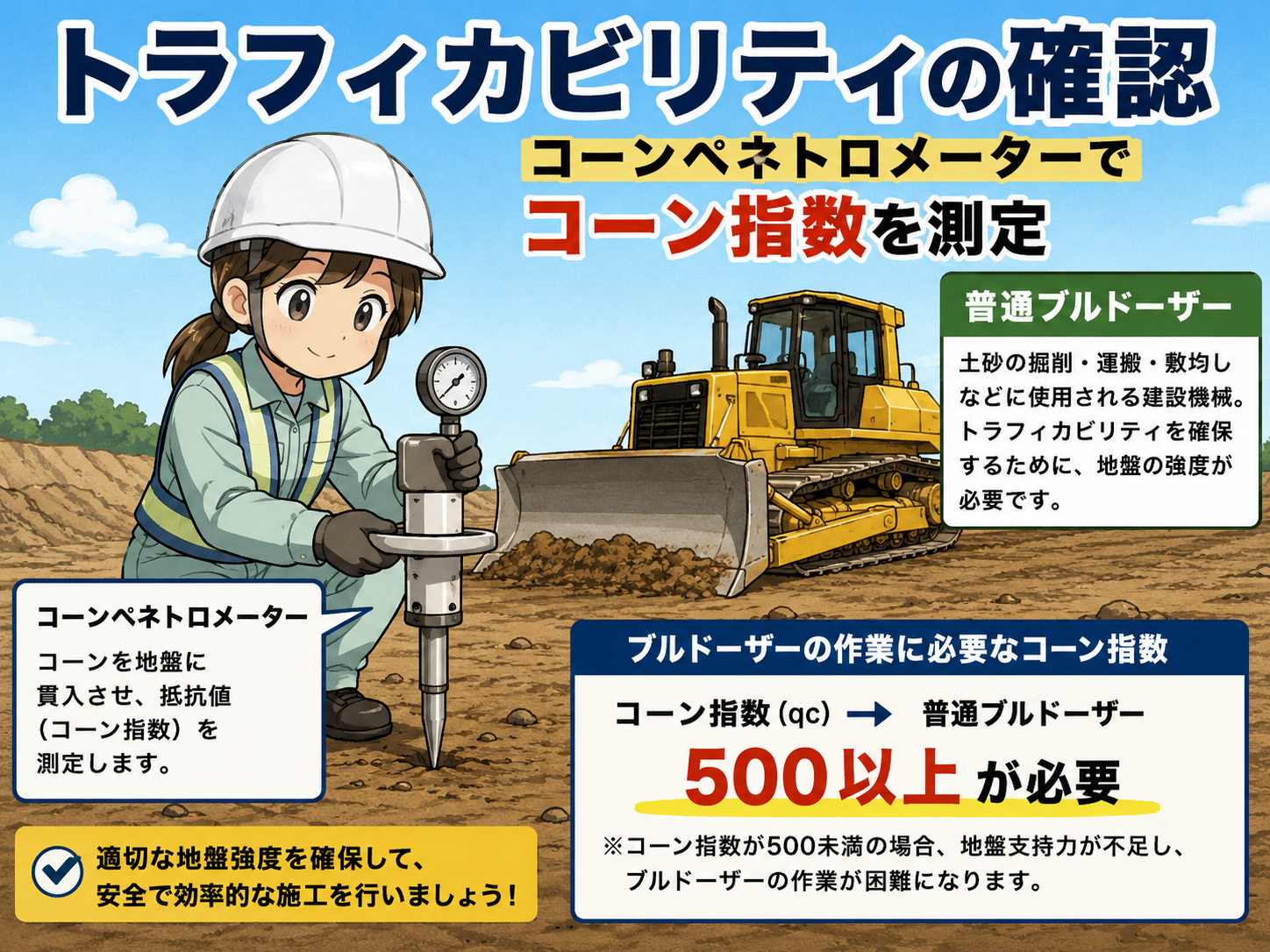 3-3土木工学 (トラフィカビリティ コーン指数)