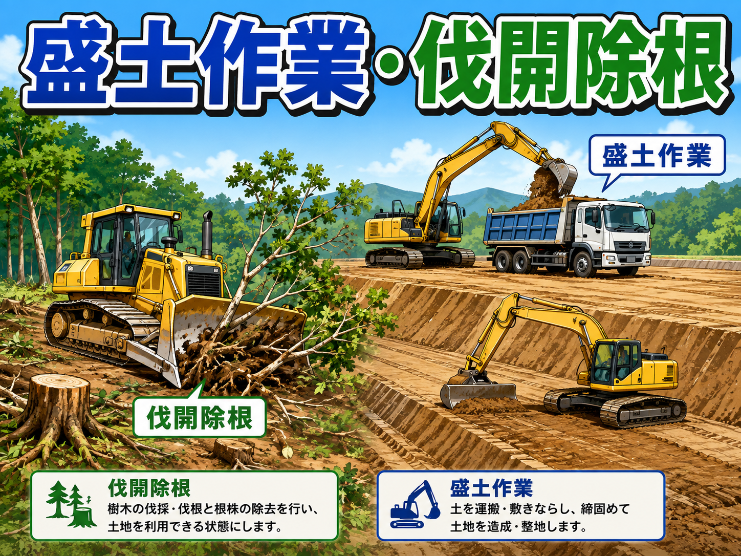 2-2土木工学 (盛土材料 伐開除根)